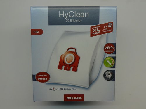 MIELE Allergy XL-Pack FJM (8 Beutel + 1 HEPA Filter)